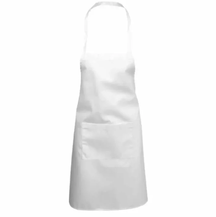 SORT DE BUCATARIE CU PIEPTAR 73X90CM ALB