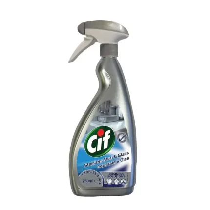 Cif profesional-geamuri & otel inox 750 ml