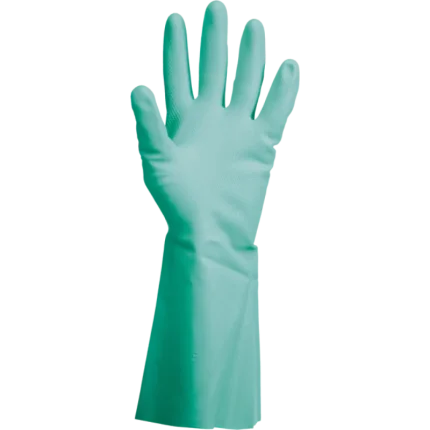 Manusa din nitril verde